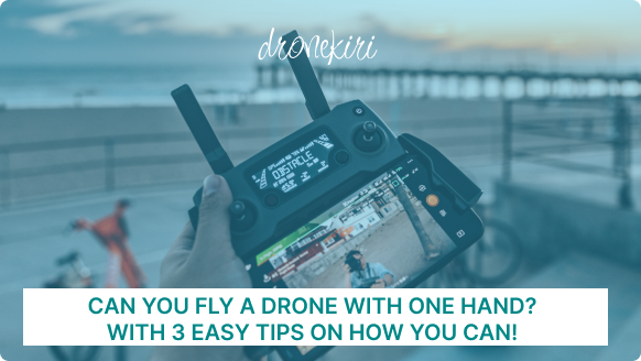 Can You Fly A Drone With One Hand?