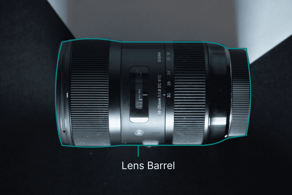 lens barrel in camera lens
